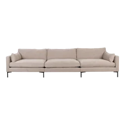Canapé 4,5 places en polyester latte 335cm Summer - Zuiver