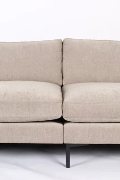 Canapé 4,5 places en polyester latte 335cm Summer - Zuiver