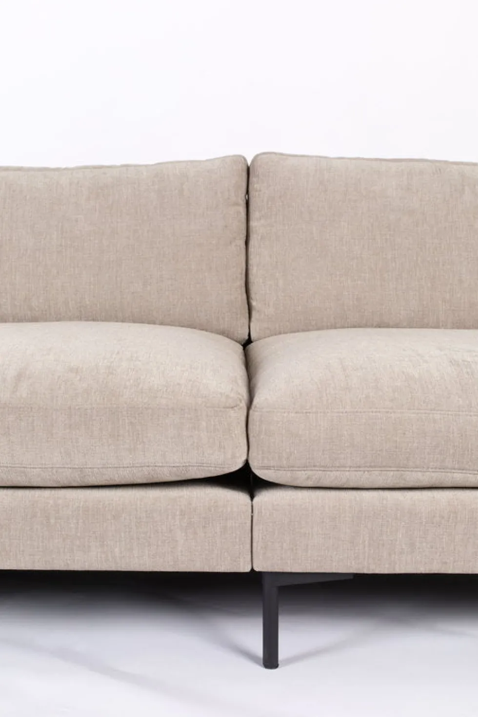 Canapé 4,5 places en polyester latte 335cm Summer - Zuiver