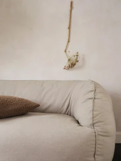 Canapé 2 places en re-coton naturel 200cm Nesten - Ferm Living