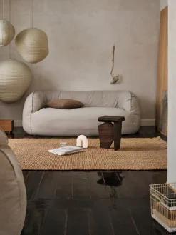 Canapé 2 places en re-coton naturel 200cm Nesten - Ferm Living