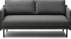 Canapé 2 places en tissu anthracite 170,5 x 87 cm Rar - Normann Copenhagen