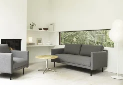 Canapé 2 places en tissu anthracite 170,5 x 87 cm Rar - Normann Copenhagen