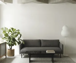 Canapé 2 places en tissu anthracite 170,5 x 87 cm Rar - Normann Copenhagen