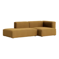 Canapé 2,5 places en tissu Atlas 461 Mags Soft combinaison 3 right - Hay