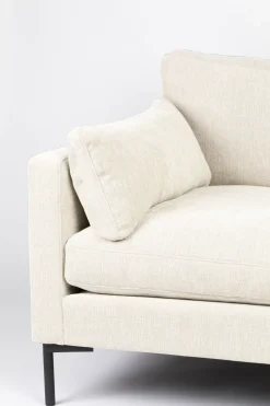 Canapé 3 places en tissu beige 101x230x82cm Summer Sofa - Zuiver
