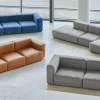 Canapé 2,5 places en tissu Coda 100 Mags Soft combinaison 3 right - Hay