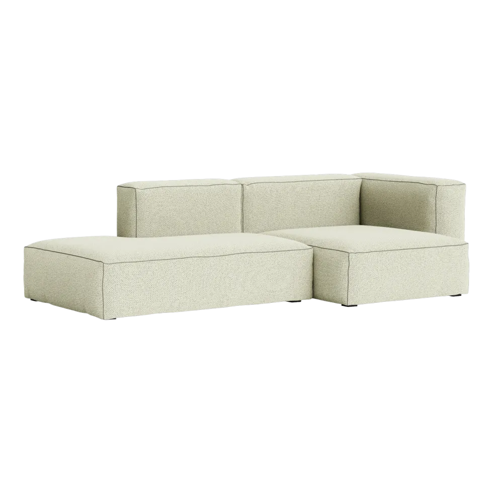 Canapé 2,5 places en tissu Coda 962 Mags Soft combinaison 3 right - Hay
