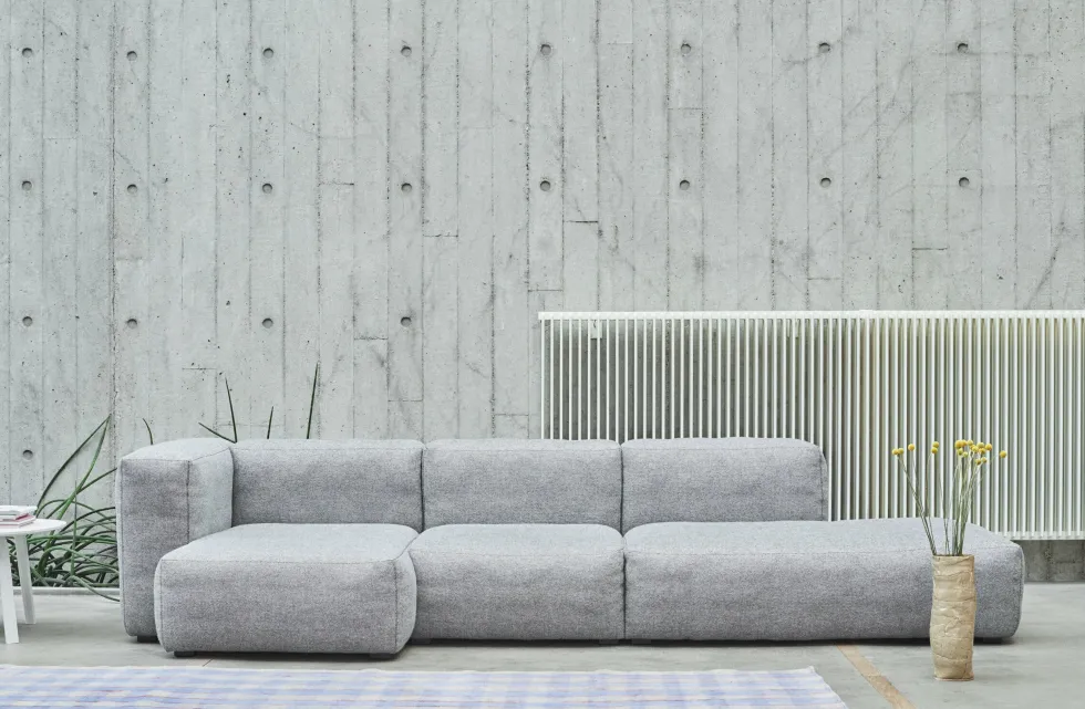 Canapé 2,5 places en tissu Coda 962 Mags Soft combinaison 3 right - Hay