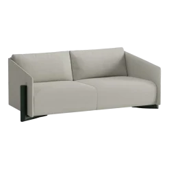 Canapé 3 places en tissu gris Timber - Kann Design