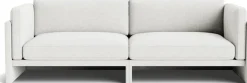 Canapé 3 places en tissu hallingdal 110 gris clair Softy - Normann Copenhagen