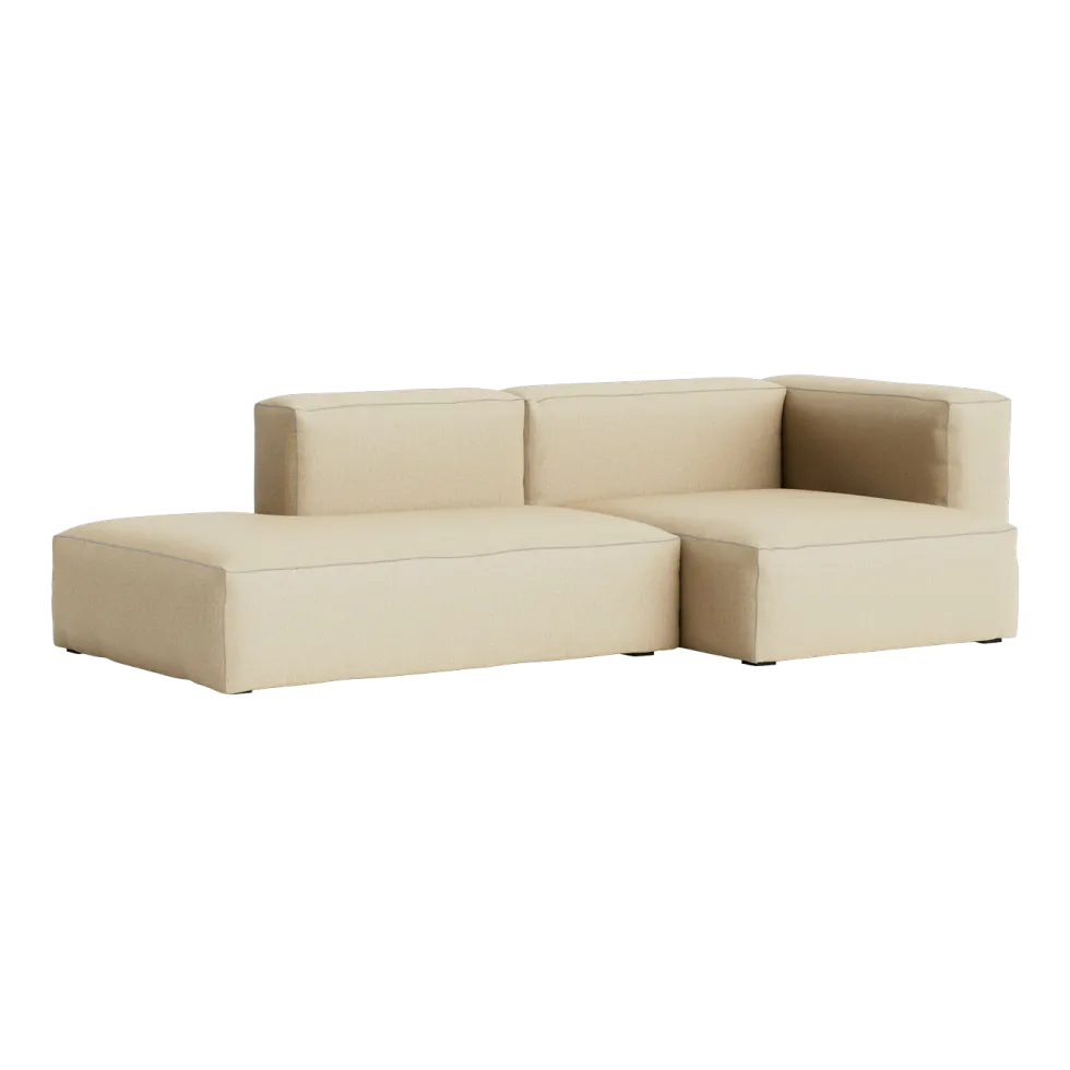 Canapé 2,5 places en tissu Hallingdal 220 Mags Soft combinaison 3 right - Hay