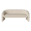 Canapé 2,5 places en tissu monza bouclé beige Mielo - Bolia