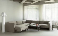 Canapé 3 places en tissu remix 133 gris Softy - Normann Copenhagen