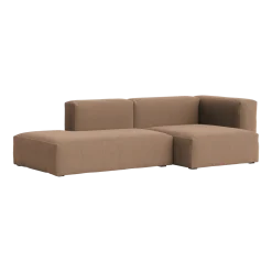 Canapé 2,5 places en tissu Re-wool 568 Mags Soft combinaison 3 right - Hay