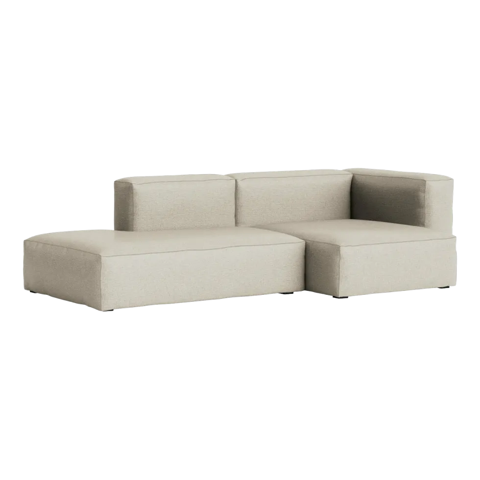 Canapé 2,5 places en tissu Roden 04 Mags Soft combinaison 3 right - Hay