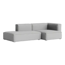 Canapé 2,5 places en tissu Steelcut Trio 113 Mags Soft combinaison 3 right - Hay