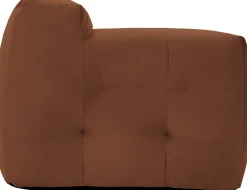 Canapé 2 places en tissu textum avelina chocolat 210cm Not-A-Sofa - EMKO