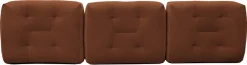Canapé 3 places en tissu textum avelina chocolat 315cm Not-A-Sofa - EMKO