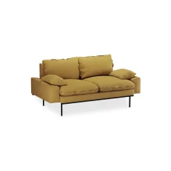Canapé 2 places Linen Burnt Ochre - HKLIVING