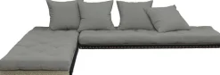 Canapé 2 places modulable gris Chico - Karup Design