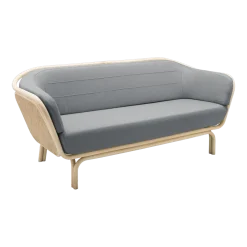 Canapé rotin et cannage gris medley 190cm Bôa - ORCHID EDITION