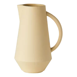 Carafe en céramique jaune Unison - Schneid Studio