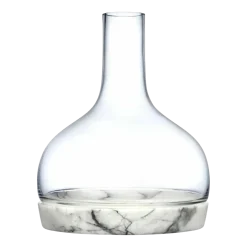 Carafe en verre avec base en marbre Chill - Nude Glass