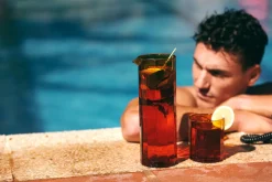 Carafe en verre orange Sunlit Amber - HKLIVING