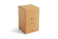 Carafe en verre rose et vert 10 x 10 x 16 cm Jug - HAY