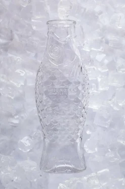 Carafe en verre transparent 85cL Fish&Fish - Serax