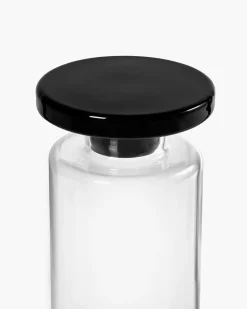 Carafe en verre transparent et marbre noir 100cl - Serax