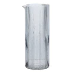 Carafe en verre transparent Ripple - Ferm Living