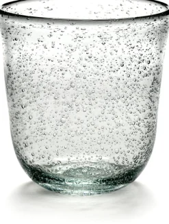 Carafe et 4 verres en verre transparent Pure - Serax