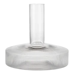 Carafe à vin transparente Ripple - Ferm Living