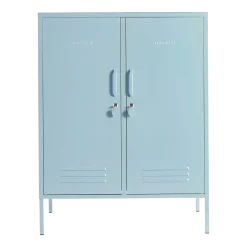 Casier en acier bleu océan 85x40x111cm The Midi - Mustard Made