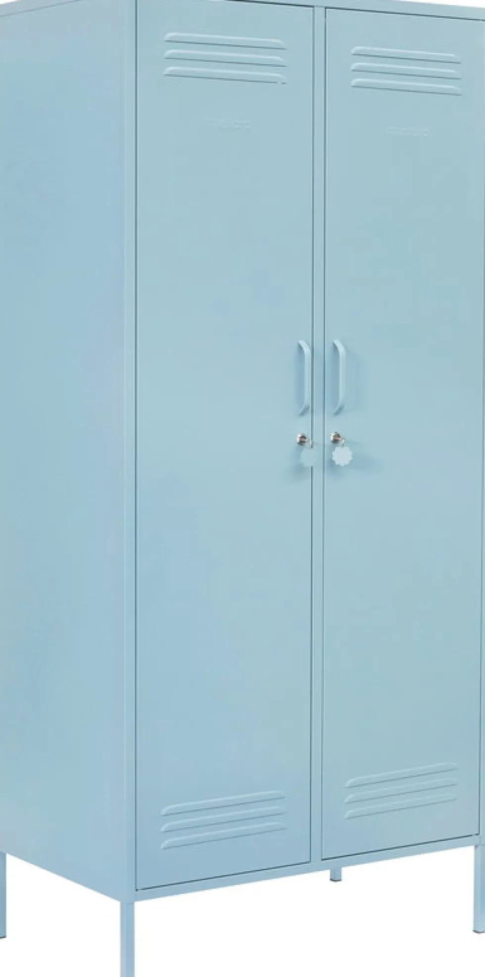Casier en acier bleu océan 85x50x183cm The Twinny - Mustard Made