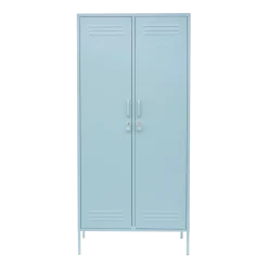Casier en acier bleu océan 85x50x183cm The Twinny - Mustard Made