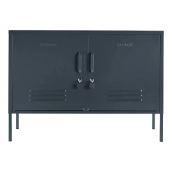 Casier en acier gris ardoise 40x100x72cm The Lowdown - Mustard Made