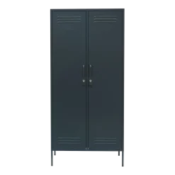 Casier en acier gris ardoise 85x50x183cm The Twinny - Mustard Made