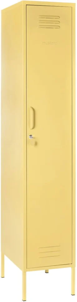 Casier en acier jaune beurre 35x46x183cm The Skinny - Mustard Made