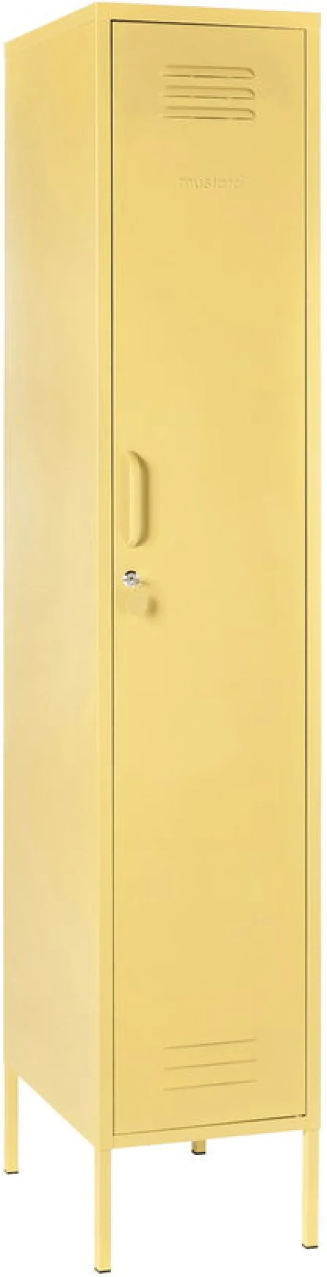 Casier en acier jaune beurre 35x46x183cm The Skinny - Mustard Made