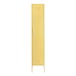 Casier en acier jaune beurre 35x46x183cm The Skinny - Mustard Made