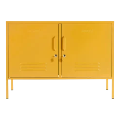 Casier en acier jaune moutarde 40x100x72cm The Lowdown - Mustard Made