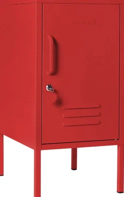 Casier en acier rouge coquelicot 35x46x72cm The Shorty - Mustard Made