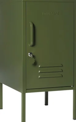 Casier en acier vert olive 35x46x72cm The Shorty - Mustard Made