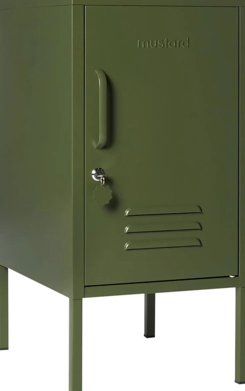 Casier en acier vert olive 35x46x72cm The Shorty - Mustard Made