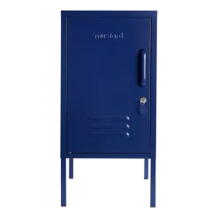 Casier gauche en acier bleu marine 35x46x72cm The Shorty - Mustard Made