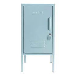 Casier gauche en acier bleu océan 35x46x72cm The Shorty - Mustard Made