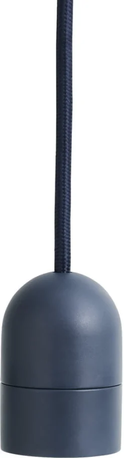 Câble pour suspension en tissu bleu anthracite 400cm Common Cord Set - Hay